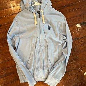 Polo by Ralph Lauren Light Blue Hoodie
